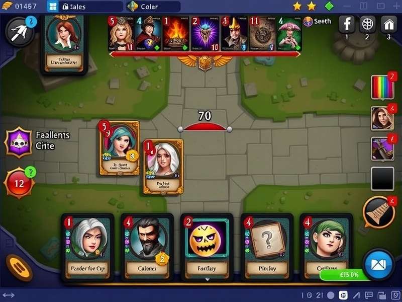 Elite Cardamom Conquest card collection and deck building interface